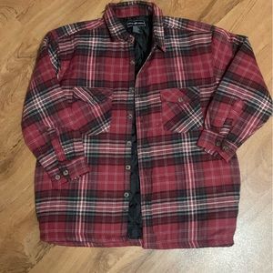 Youth XL lined flannel shirt/jacket